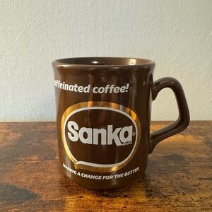 Vintage Sanka Decaffeinated Coffee Mug
